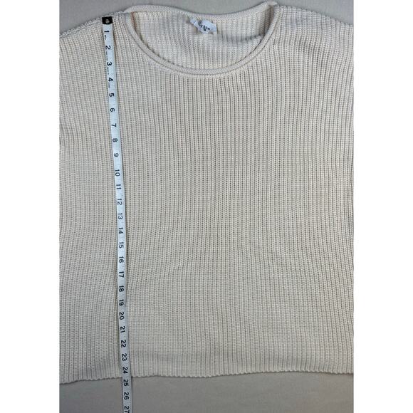 Heyson Small crew neck sweater with crochet floral granny square sleeves Size S - Picture 5 of 9